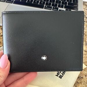 Brand new Montblanc wallet - black, never been used